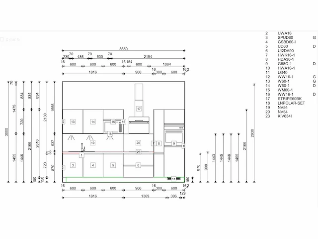 Ingerichte keuken uitgerust expo - afbeelding 15 van  24
