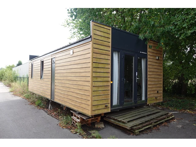 Ingerichte luxe stacaravan adria - afbeelding 1 van  19