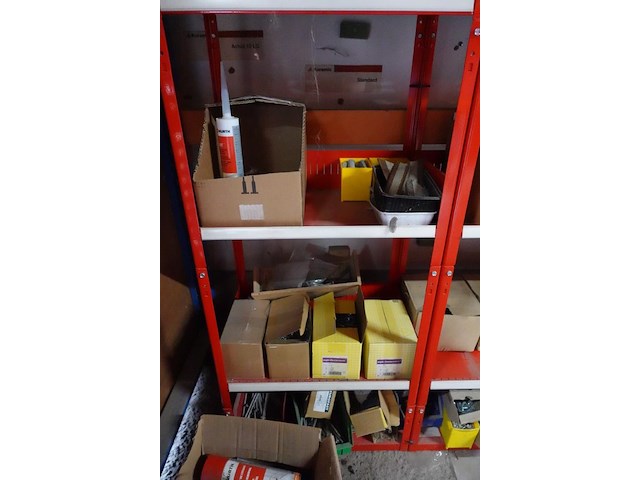 Inhoud 5x rek ijzerwaren - afbeelding 10 van  16