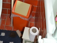 Inhoud badkamer (meubilair en bad niet inbegrepen) - afbeelding 4 van  4