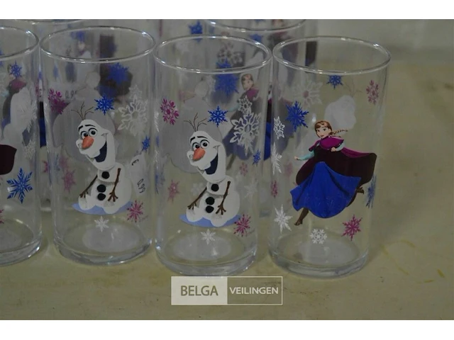 Inhoud bak ±60x frozen glazen - afbeelding 3 van  4