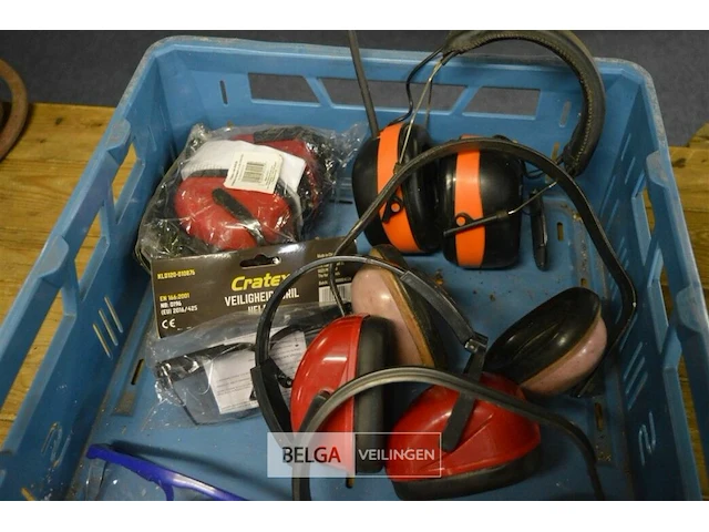 Inhoud bak oorbescherming, veiligheidsbrillen - afbeelding 3 van  4