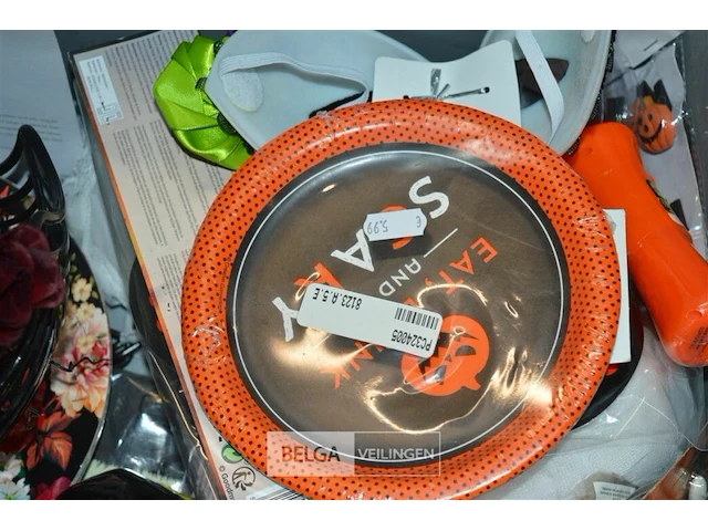 Inhoud bak partij div halloween deco - afbeelding 4 van  6