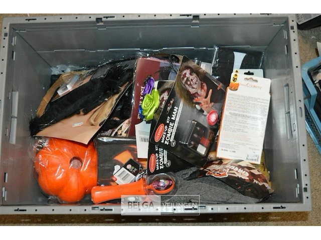 Inhoud bak partij div halloween deco - afbeelding 1 van  6
