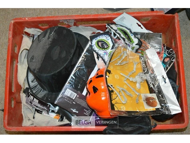 Inhoud bak partij div halloween deco - afbeelding 1 van  5