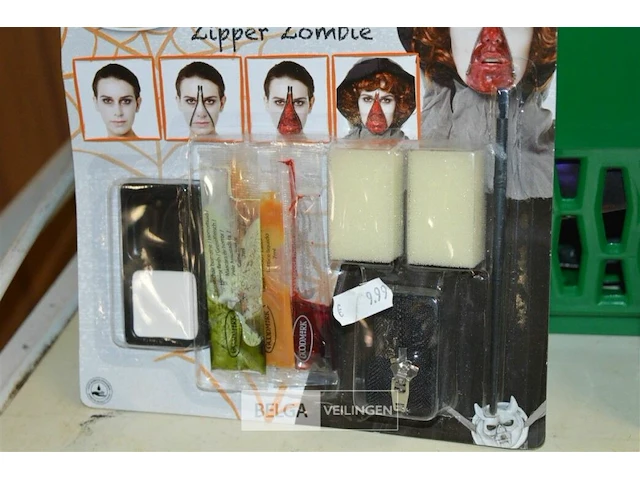 Inhoud bak partij div halloween make up - afbeelding 5 van  5