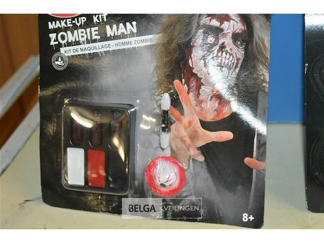 Inhoud bak partij div halloween make up - afbeelding 2 van  5