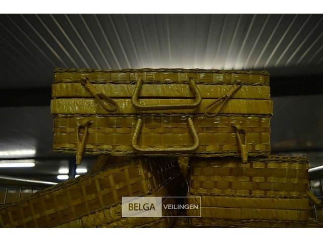 Inhoud kar partij div rietmaterialen - afbeelding 2 van  6