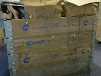Inhoud pallet grote partij winter laarzen boord is verduurd - afbeelding 1 van  4
