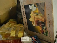 Inhoud pallet partij div retro deco en materialen - afbeelding 5 van  5
