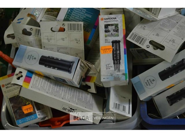 Inhoud pallet partij gardena materialen - afbeelding 2 van  5