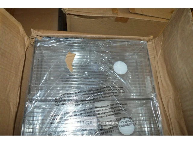 Inhoud pallet partij opbergdozen en div decomaterialen - afbeelding 2 van  4