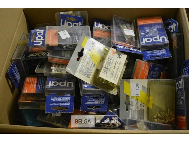 Inhoud pallet scharnieren, schroeven, zaagbladen en div - afbeelding 6 van  11