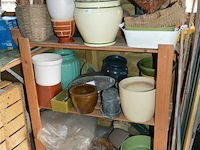 Inhoud rek div bloembakken - afbeelding 1 van  6