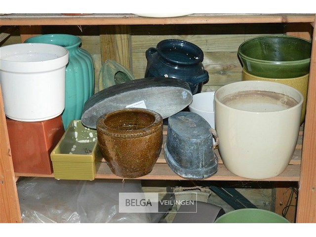 Inhoud rek div bloembakken - afbeelding 4 van  6