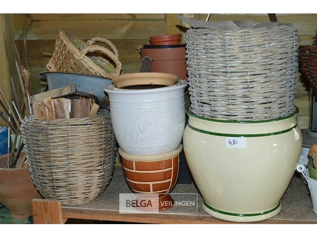 Inhoud rek div bloembakken - afbeelding 6 van  6