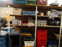 Inhoud rek horecamateriaal - afbeelding 1 van  9