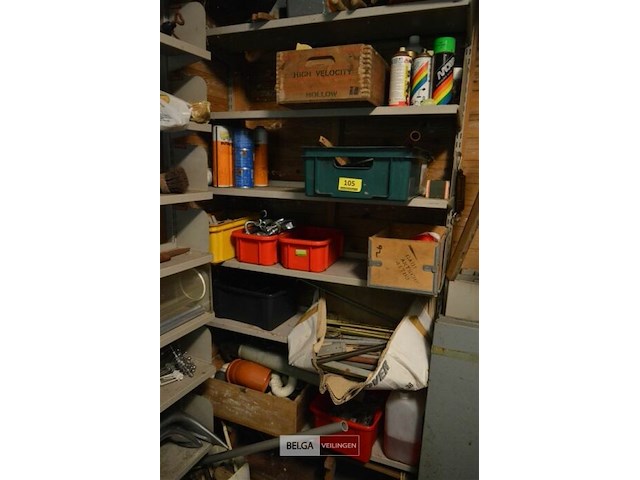 Inhoud rek - afbeelding 1 van  4