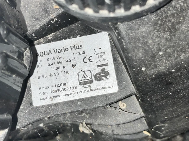 Inhoud technische ruimte zwembad - afbeelding 10 van  13