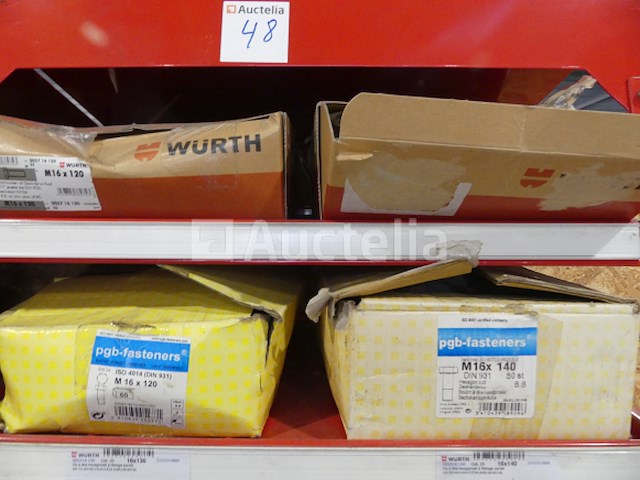 Inhoud van 2 planken (schroeven/bouten) - afbeelding 1 van  13