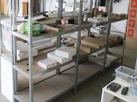 Inhoud van 4 meter stelling wo. sanitair toebehoren wo. grohe (staande op 1e verdieping) - afbeelding 1 van  6