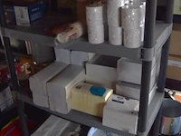 Inhoud van de rekken wo. glaswerk (staande op 1e verdieping) - afbeelding 3 van  4