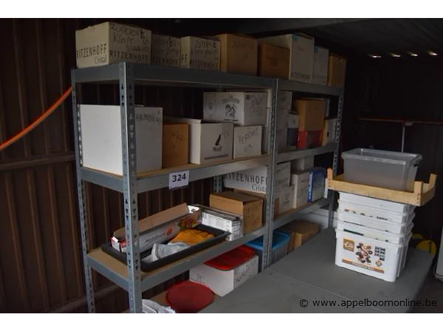 Inhoud van de rekken wo glazen - afbeelding 1 van  1