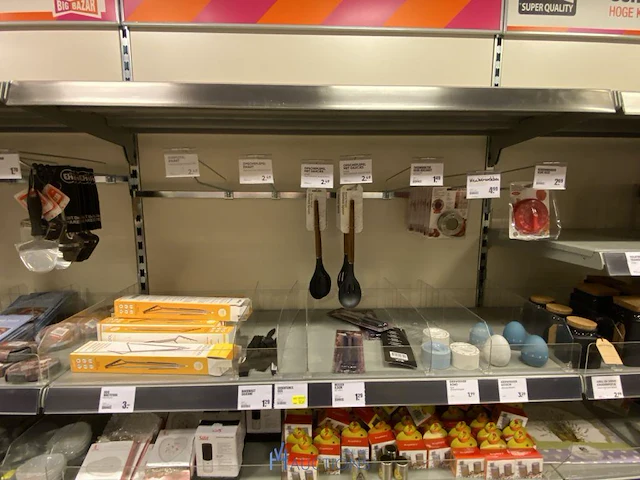 Inhoud van de winkelrekken - afbeelding 9 van  26
