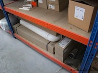 Inhoud van het rek wo. diverse sanitaire benodigdheden wo. vaillant, geberit - afbeelding 4 van  13