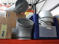 Inhoud van het rek wo. diverse sanitaire benodigdheden wo. vaillant, geberit - afbeelding 13 van  13