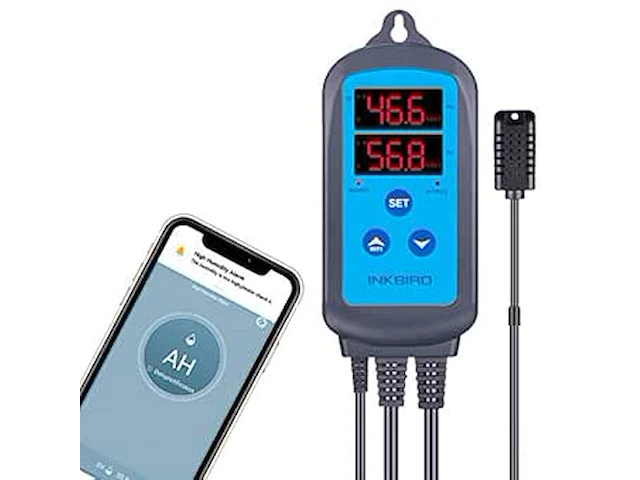 Inkbird digitale hygrometer - afbeelding 1 van  4