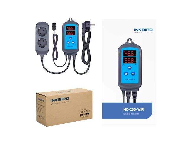 Inkbird digitale hygrometer - afbeelding 4 van  4