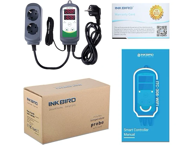 Inkbird digitale wifi thermostaat - afbeelding 5 van  6