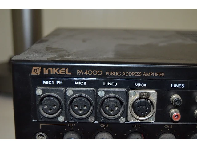 Inkel pa4000 public address amplifier - afbeelding 6 van  7