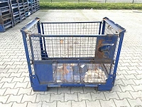 Inklapbare gitterbox 1230x820x970mm (4x) - afbeelding 7 van  13