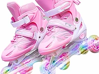 Inline skates kinderen verstelbaar maat 27-32 - afbeelding 1 van  4