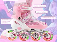 Inline skates kinderen verstelbaar maat 27-32 - afbeelding 2 van  4