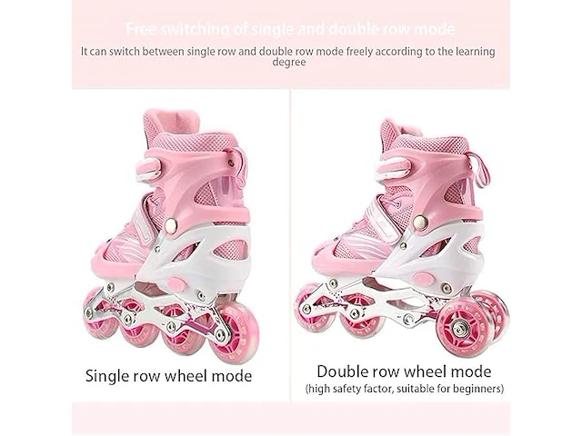 Inline skates kinderen verstelbaar maat 27-32 - afbeelding 4 van  4