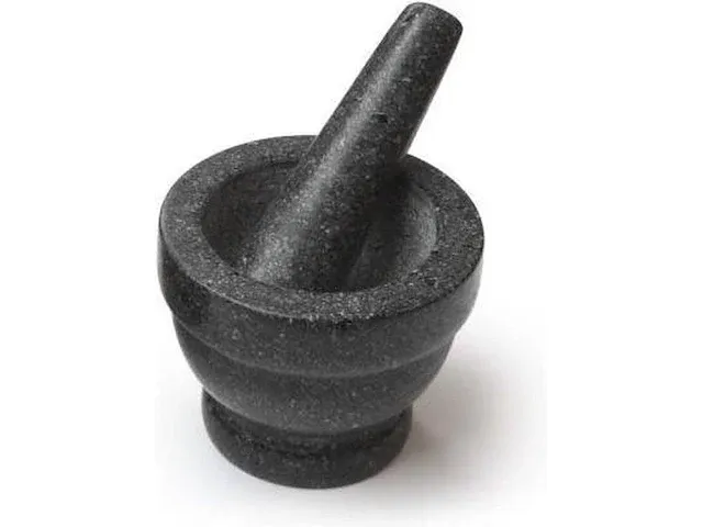Inno cuisinno - vijzel - graniet - ø 11,5 cm - h 9,5 cm - afbeelding 1 van  2
