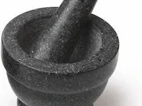 Inno cuisinno - vijzel - graniet - ø 11,5 cm - h 9,5 cm - afbeelding 1 van  2