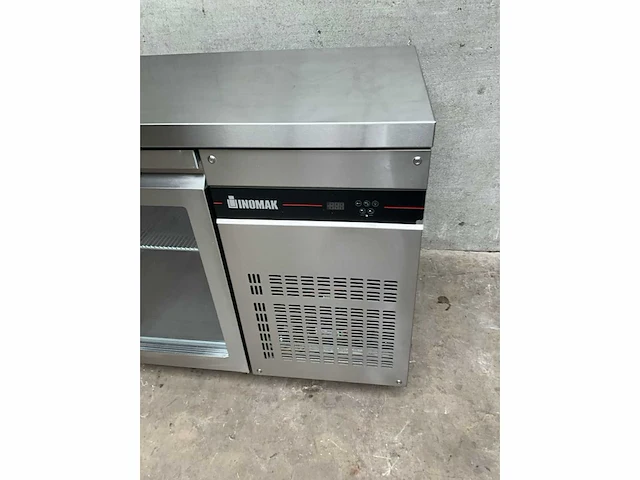Inomak - pnrp99/gl - glasdeur koelwerkbank barkoeling - afbeelding 4 van  6