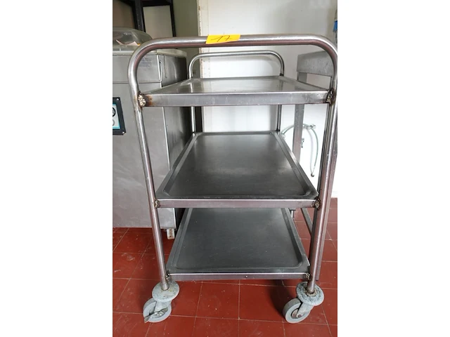 Inox afruimkar - afbeelding 3 van  3