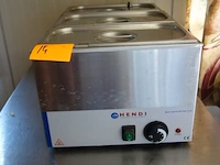 Inox bain-marie hendi - afbeelding 1 van  2