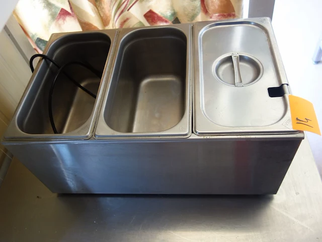 Inox bain-marie hendi - afbeelding 2 van  2