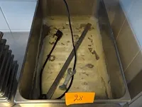 Inox bain-marie roller grill - afbeelding 2 van  4