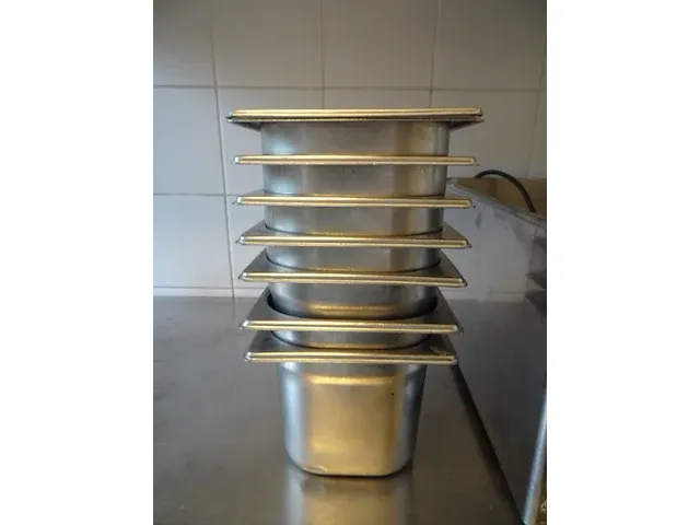 Inox bain-marie roller grill - afbeelding 3 van  4