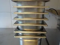 Inox bain-marie roller grill - afbeelding 3 van  4