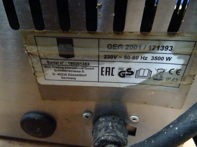 Inox bakplaat metro - afbeelding 4 van  4