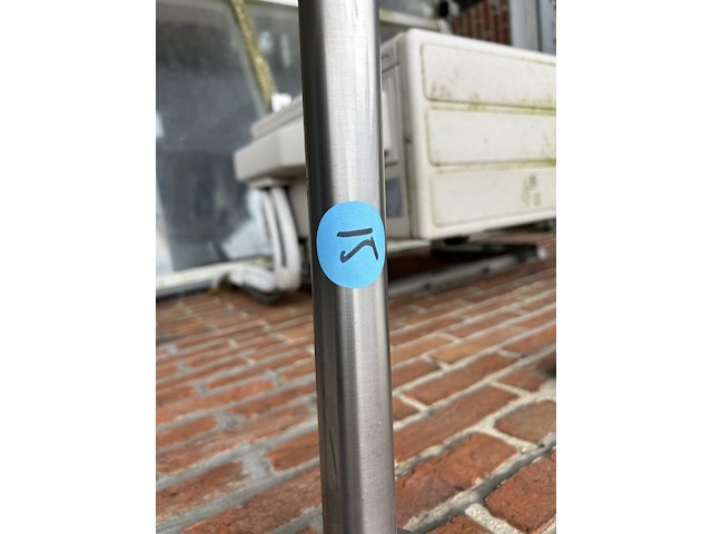 Inox balustrade (1ste verdieping) - afbeelding 3 van  5