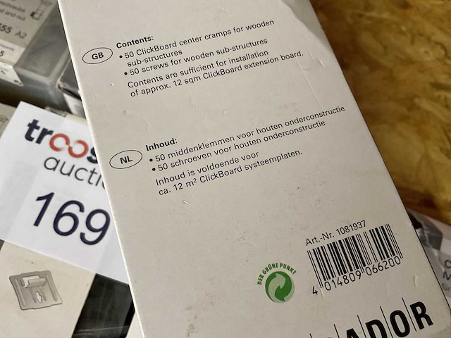 Inox bouten en dozen clips - afbeelding 3 van  7